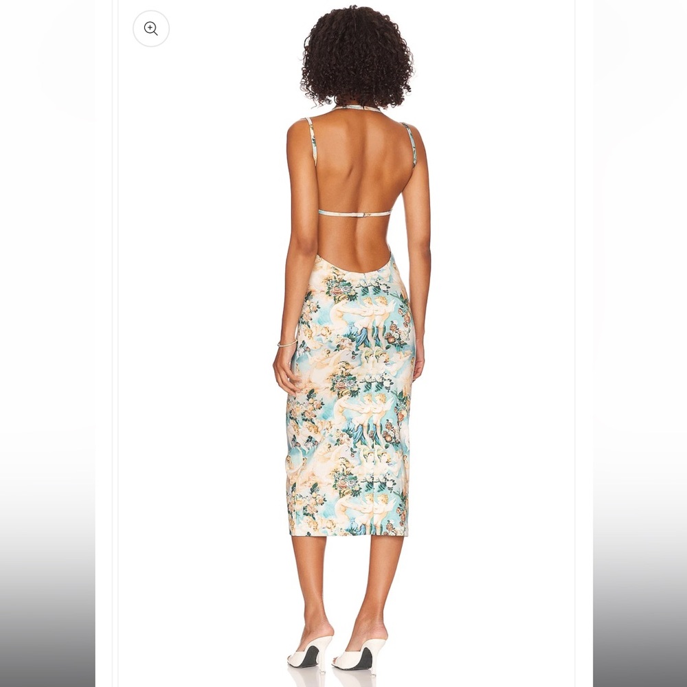 LPA - Angelica Midi Dress in Cherub Multi - Picture 2 of 3